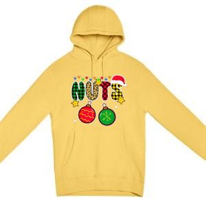 Couples Christmas Chestnuts Matching Chest And Nuts Premium Pullover Hoodie