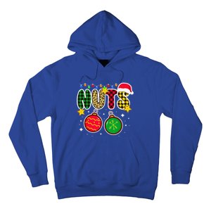 Couples Christmas Chestnuts Matching Chest And Nuts Hoodie