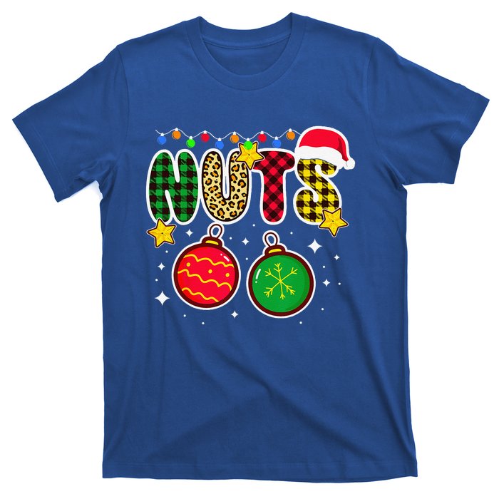 Couples Christmas Chestnuts Matching Chest And Nuts T-Shirt