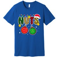 Couples Christmas Chestnuts Matching Chest And Nuts Premium T-Shirt