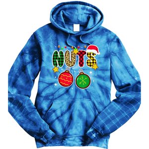 Couples Christmas Chestnuts Matching Chest And Nuts Tie Dye Hoodie