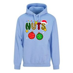 Couples Christmas Chestnuts Matching Chest And Nuts Unisex Surf Hoodie