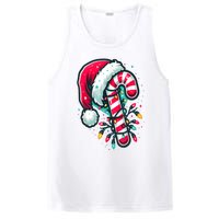 Candy Cane Crew Christmas Lights Family Matching Xmas PosiCharge Competitor Tank