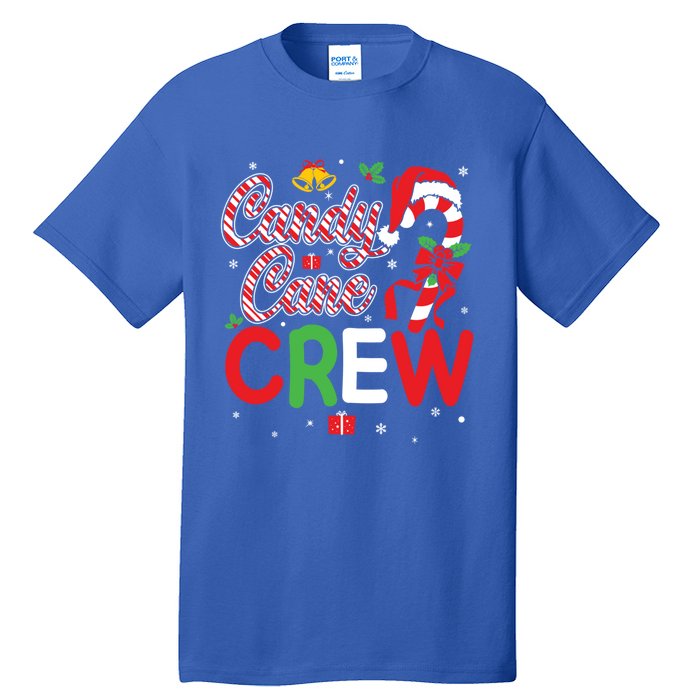 Candy Cane Crew Funny Christmas Holiday Cute Gift Tall T-Shirt