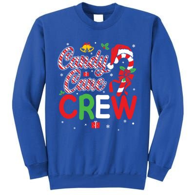 Candy Cane Crew Funny Christmas Holiday Cute Gift Tall Sweatshirt