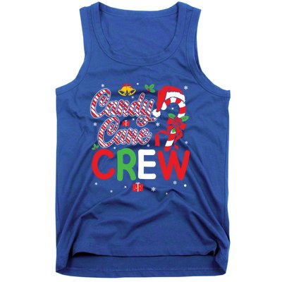 Candy Cane Crew Funny Christmas Holiday Cute Gift Tank Top