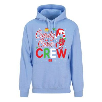 Candy Cane Crew Funny Christmas Holiday Cute Gift Unisex Surf Hoodie