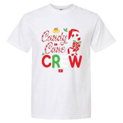 Candy Cane Crew Funny Christmas Holiday Cute Gift Garment-Dyed Heavyweight T-Shirt