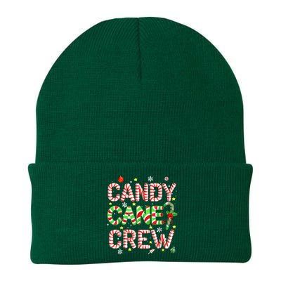 Candy Cane Crew Christmas Candy Love Funny Family Pajama Knit Cap Winter Beanie