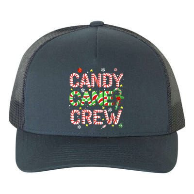 Candy Cane Crew Christmas Candy Love Funny Family Pajama Yupoong Adult 5-Panel Trucker Hat