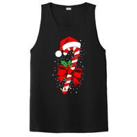 Christmas Candy Cane Boy Girl Women Pajamas PosiCharge Competitor Tank