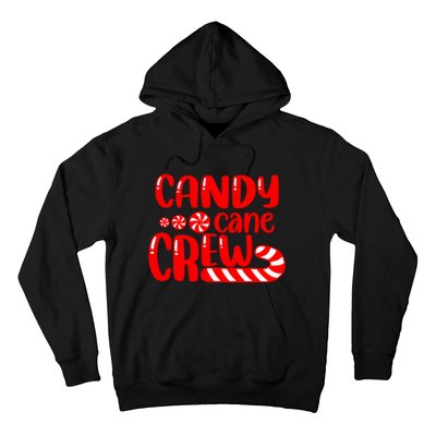 Candy Cane Crew Matching Family Group Candy Lover Pajamas Hoodie