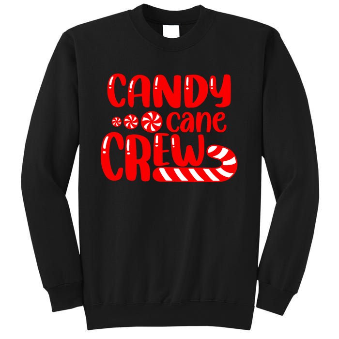 Candy Cane Crew Matching Family Group Candy Lover Pajamas Sweatshirt