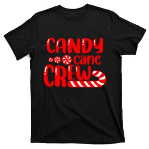 Candy Cane Crew Matching Family Group Candy Lover Pajamas T-Shirt