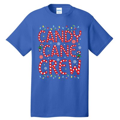 Candy Cane Crew Funny Christmas Candy Cane Lover Xmas Pajama  Tall T-Shirt