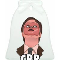 Cpr Certified Ceramic Bell Ornament