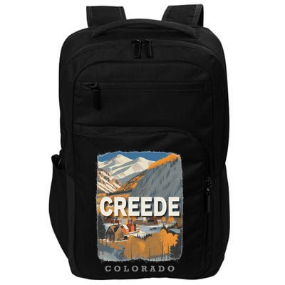 Creede Colorado Co Rustic Mountain Charm Sd865 Impact Tech Backpack