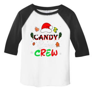 Candy Cane Crew Funny Candy Santa Funny Christmas Toddler Fine Jersey T-Shirt