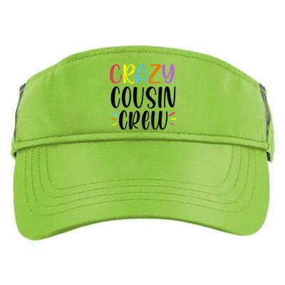 Crazy Cousin Crew Gift Adult Drive Performance Visor