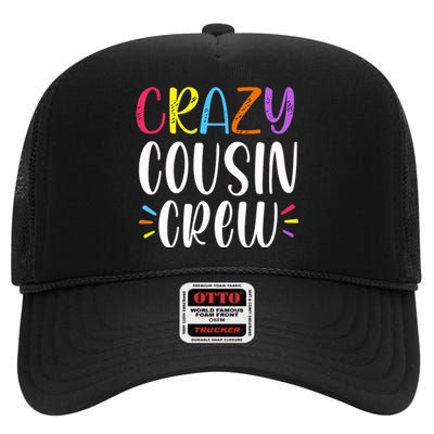 Crazy Cousin Crew Gift High Crown Mesh Back Trucker Hat