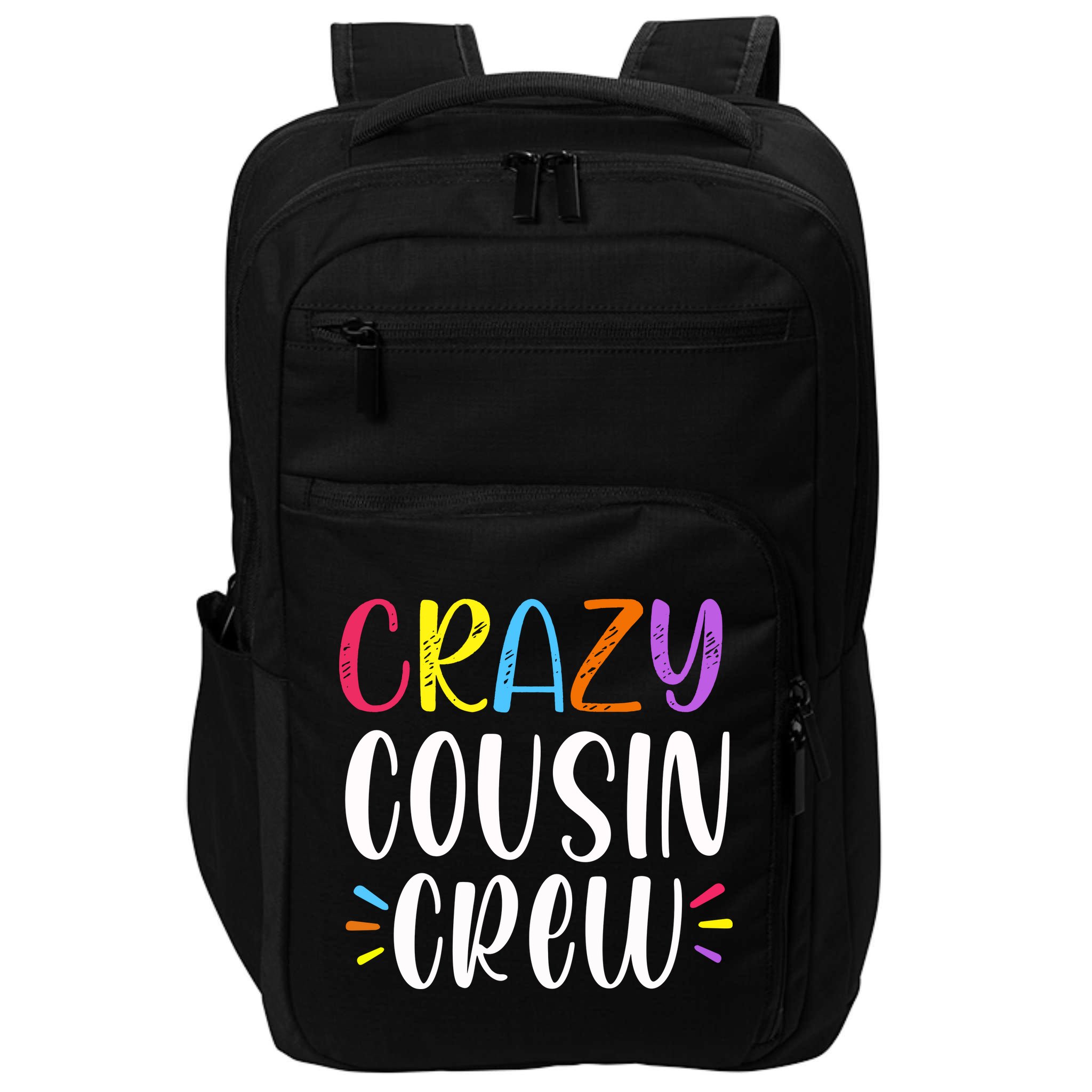 Crazy Cousin Crew Gift Impact Tech Backpack