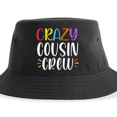 Crazy Cousin Crew Gift Sustainable Bucket Hat