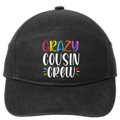 Crazy Cousin Crew Gift 7-Panel Snapback Hat