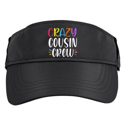 Crazy Cousin Crew Gift Adult Drive Performance Visor