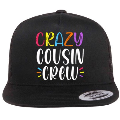 Crazy Cousin Crew Gift Flat Bill Trucker Hat