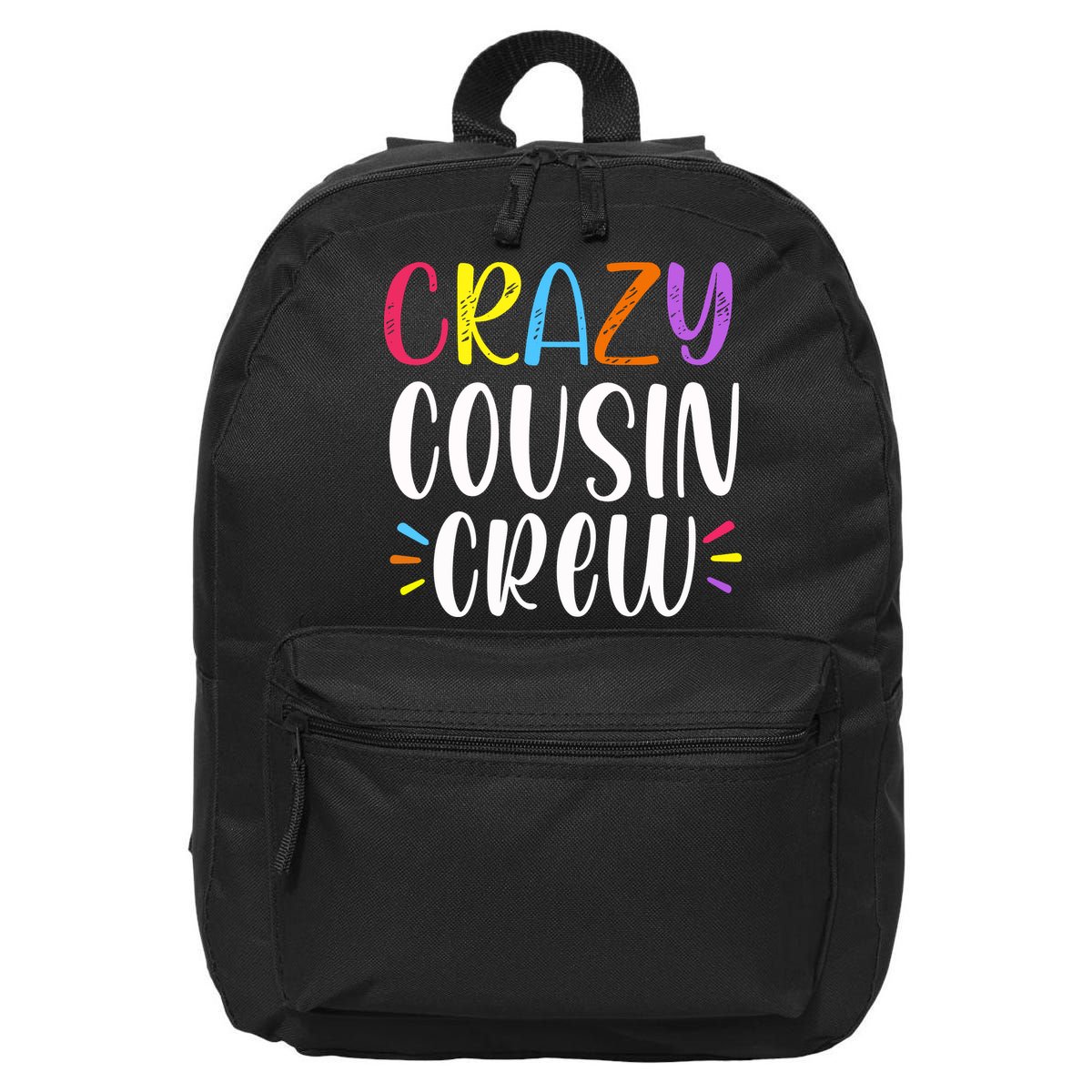 Crazy Cousin Crew Gift 16 in Basic Backpack