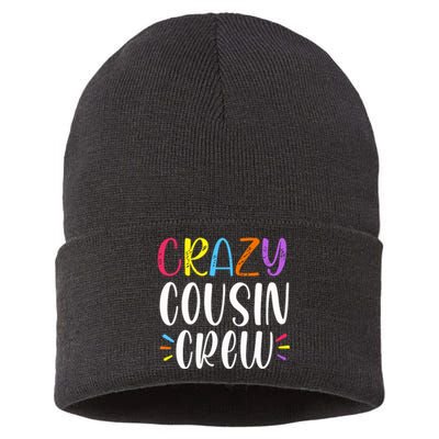 Crazy Cousin Crew Gift Sustainable Knit Beanie