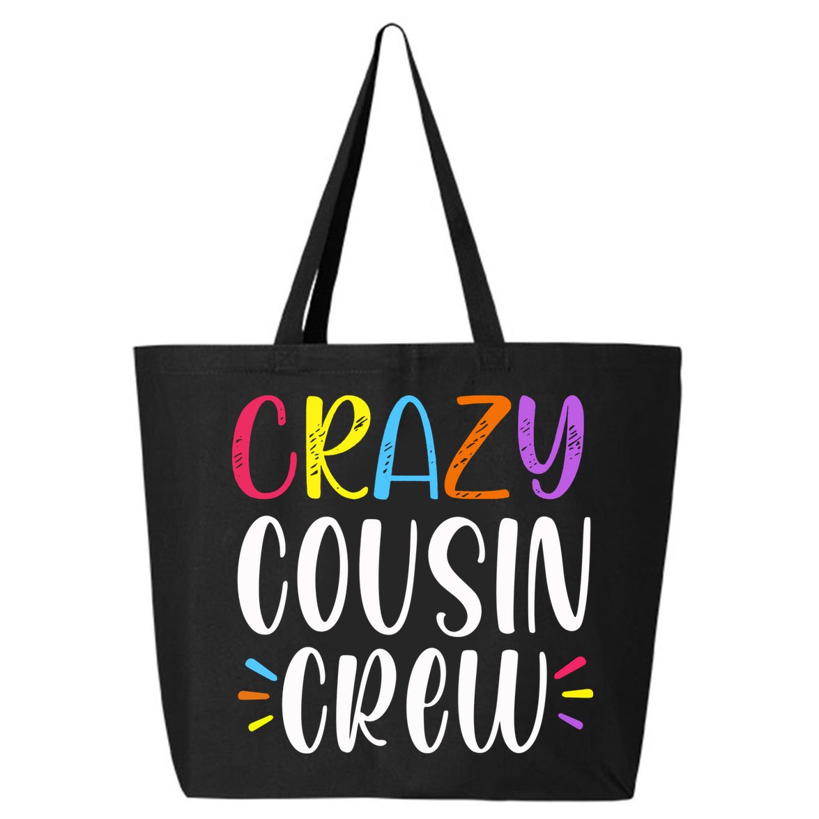 Crazy Cousin Crew Gift 25L Jumbo Tote