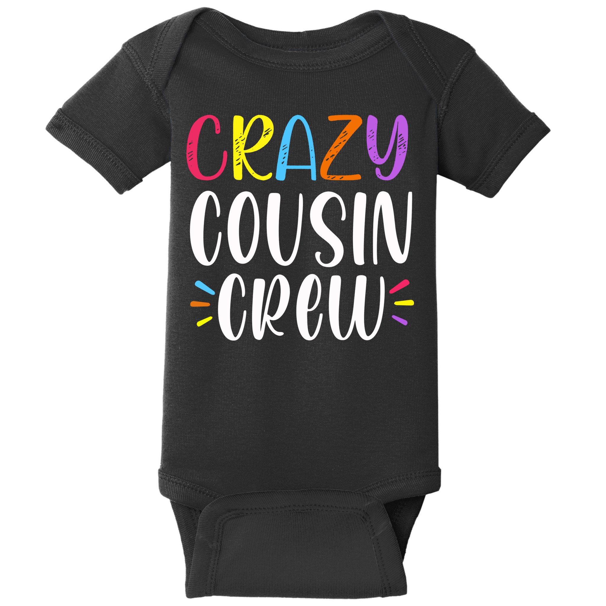 Crazy Cousin Crew Gift Baby Bodysuit