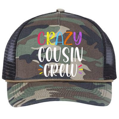 Crazy Cousin Crew Gift Retro Rope Trucker Hat Cap