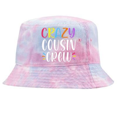 Crazy Cousin Crew Gift Tie-Dyed Bucket Hat