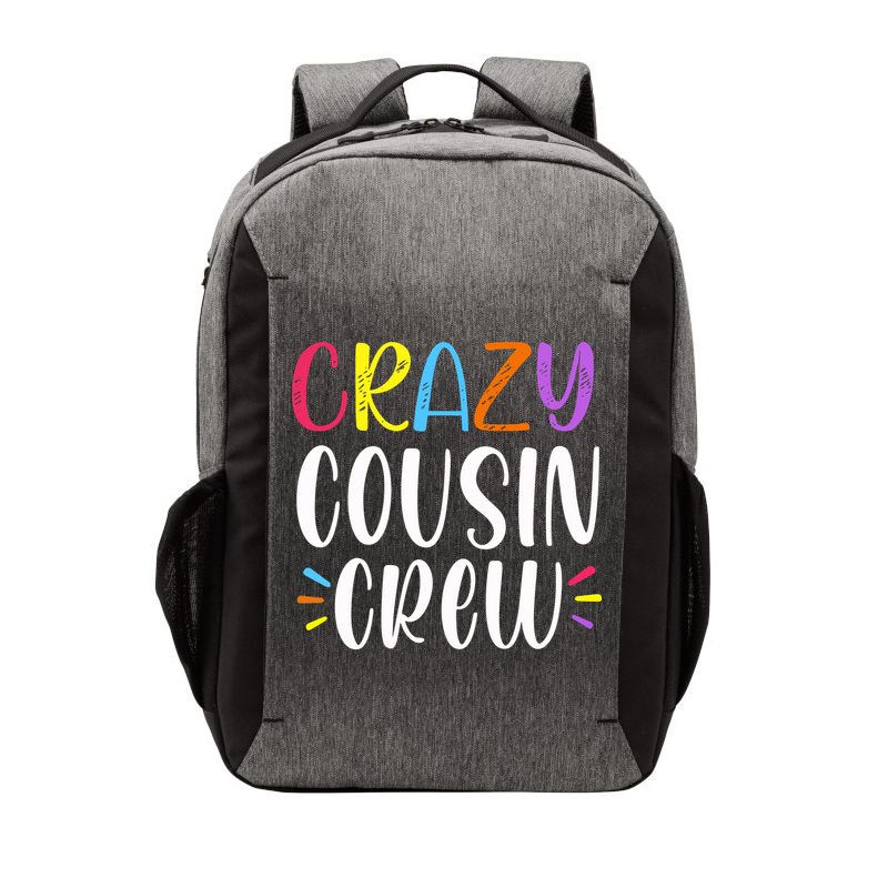 Crazy Cousin Crew Gift Vector Backpack