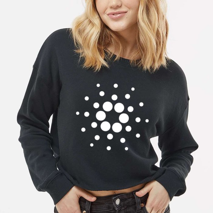 Cardano Crypto Cropped Pullover Crew