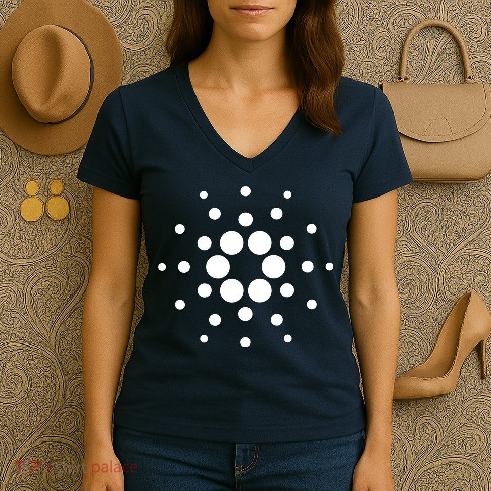 Cardano Crypto Women's V-Neck T-Shirt