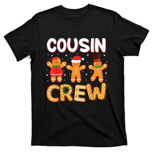 Cousin Crew Christmas Pajama Shirt Gingerbread Man T-Shirt