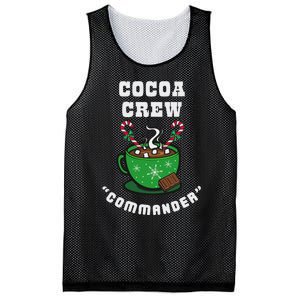 Cocoa Crew Commander Christmas Xmas Squad Picture Mesh Reversible Basketball Jersey Tank