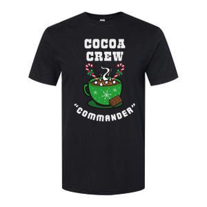 Cocoa Crew Commander Christmas Xmas Squad Picture Softstyle CVC T-Shirt