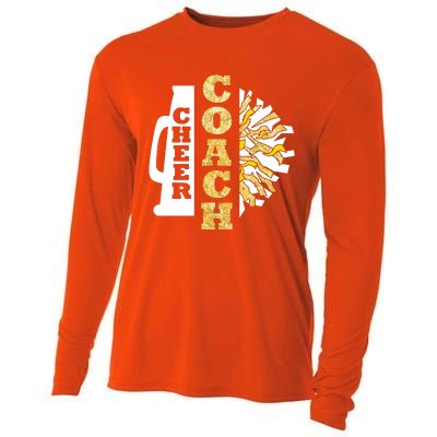 Cheer Coach Cheerleader Coach Cheerleading Coach Cooling Performance Long Sleeve Crew