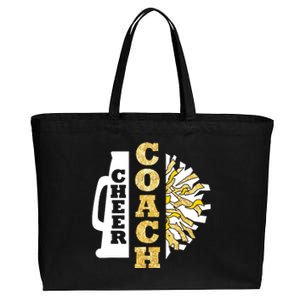 Cheer Coach Cheerleader Coach Cheerleading Coach Cotton Canvas Jumbo Tote