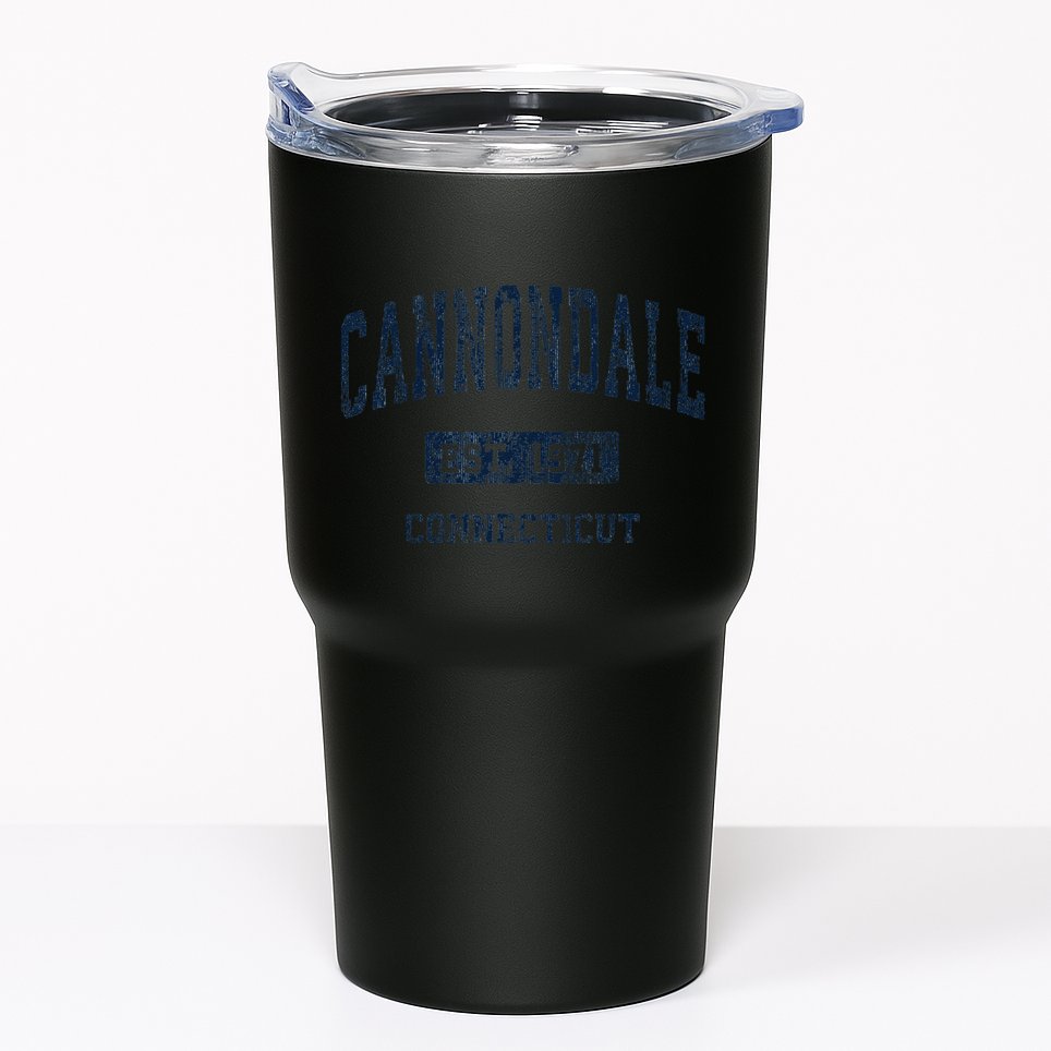 Cannondale Connecticut Ct Vintage Athletic Sports Tumbler