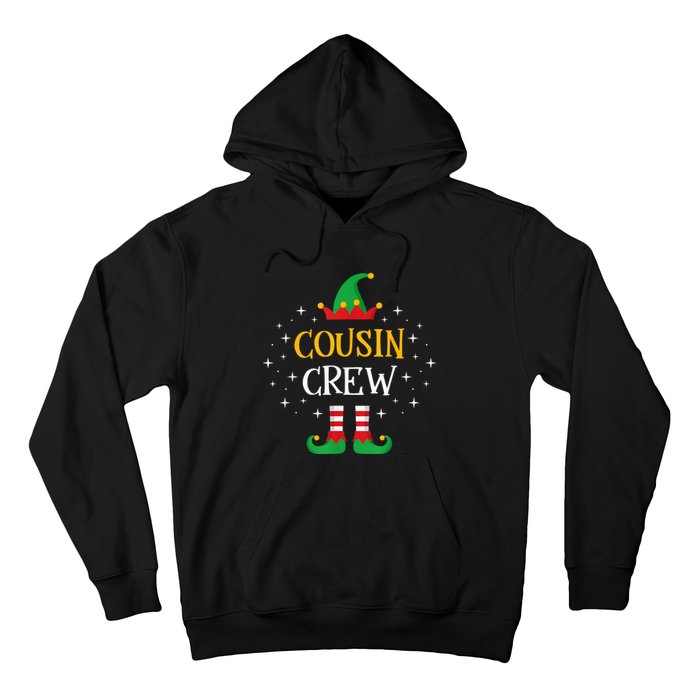 Cousin Crew  Cute Xmas Elf Party Pajama PJ Matching Hoodie