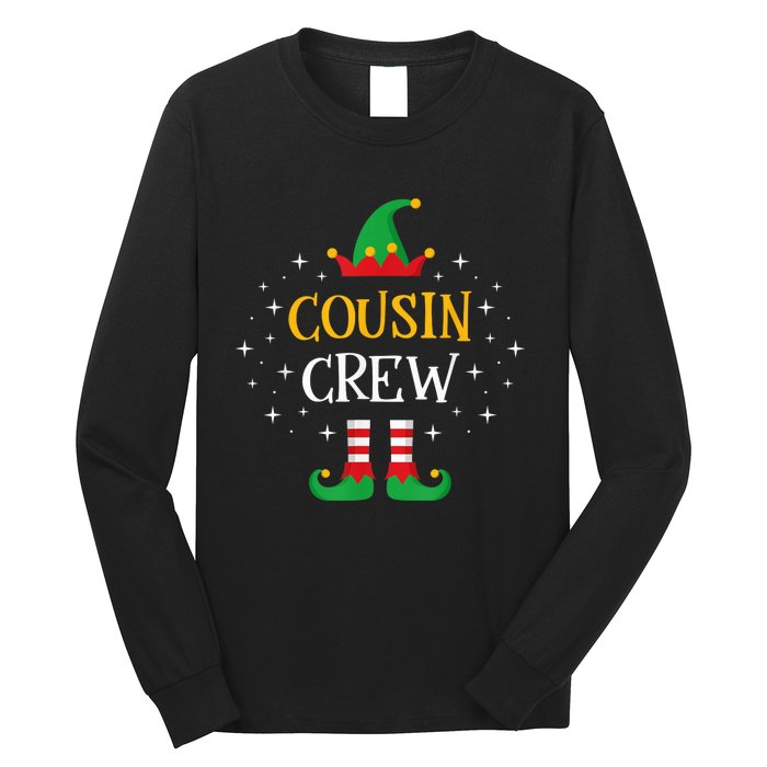 Cousin Crew  Cute Xmas Elf Party Pajama PJ Matching Long Sleeve Shirt