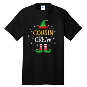 Cousin Crew  Cute Xmas Elf Party Pajama PJ Matching Tall T-Shirt