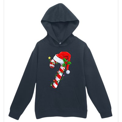 candy cane crew christmas lights family matching xmas  Urban Pullover Hoodie