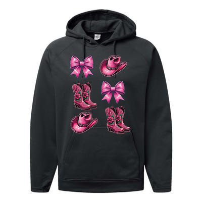 Coquette Cowgirl Performance Fleece Hoodie