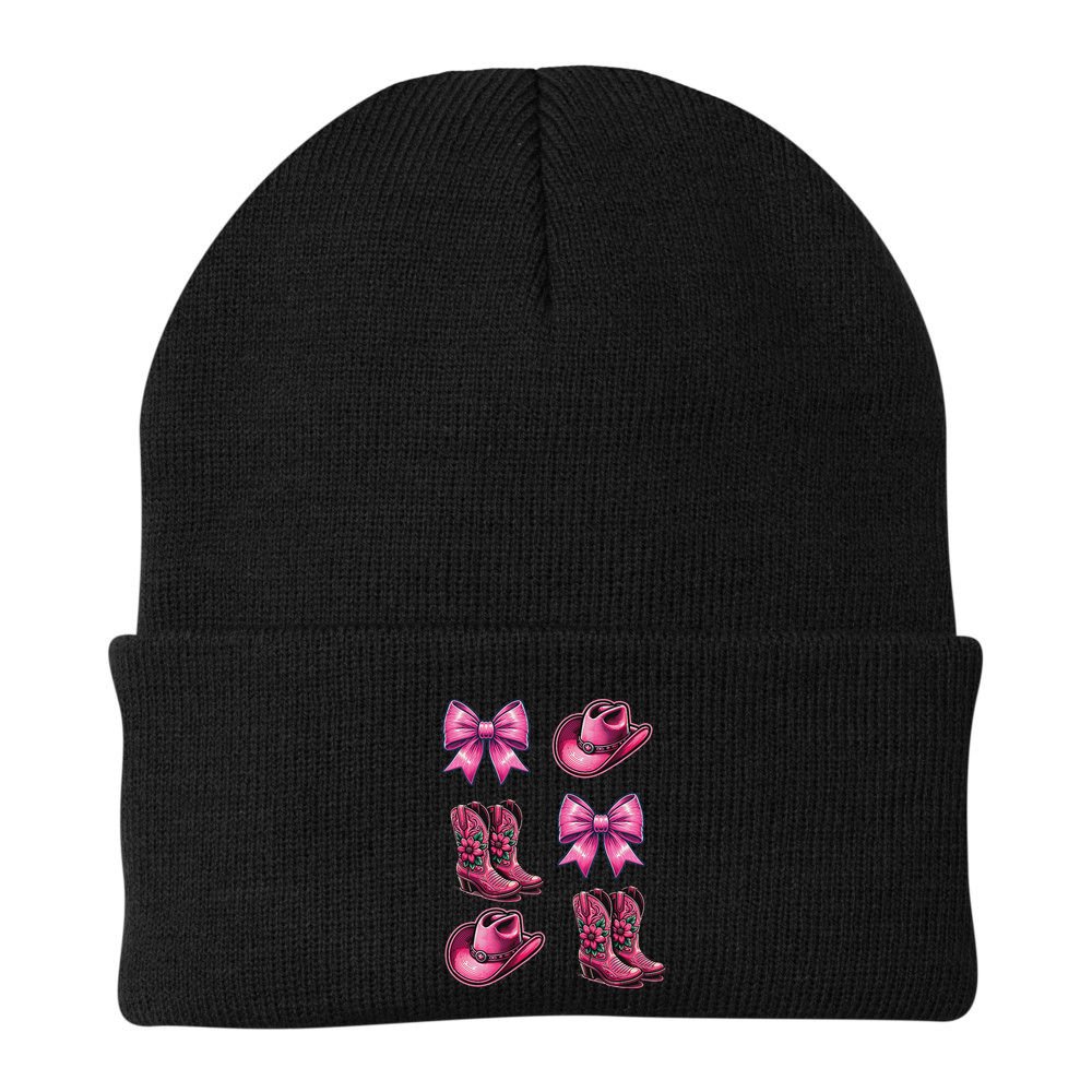 Coquette Cowgirl Beanie